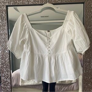 Free people off shoulder blouse
